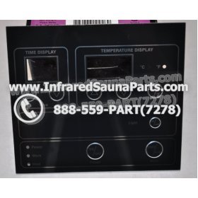 FACE PLATES - FACEPLATE FOR CIRCUIT BOARD YX32764-3  8 BUTTONS 3