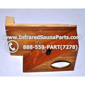 WOOD LIGHT HOUSING - CEDAR WOOD HOUSING LIGHT STYLE 1 2