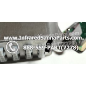 COMPLETE CONTROL POWER BOX WITH CONTROL PANEL - COMPLETE CONTROL POWER BOX EZE INFRARED SAUNA WITH TWO CONTROL PANEL 3