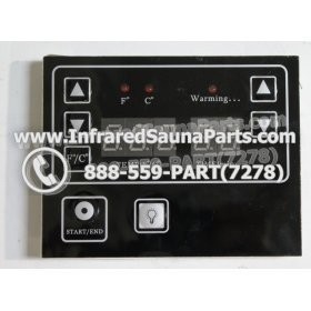 CIRCUIT BOARDS WITH  FACE PLATES - CIRCUIT BOARD WITH FACEPLATE ROYAL INFRARED SAUNA STYLE 1 1
