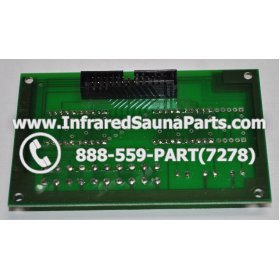 CIRCUIT BOARDS WITH  FACE PLATES - CIRCUIT BOARD WITH FACEPLATE HYDRA INFRARED SAUNA  WSP4 6