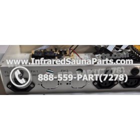 COMPLETE CONTROL POWER BOX 110V / 120V - COMPLETE CONTROL POWER BOX 110V / 120V HYDRA INFRARED SAUNA STYLE 7 14