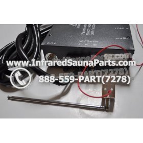 COMPLETE CONTROL POWER BOX 110V / 120V - COMPLETE CONTROL POWER BOX 110V  120V WITH 7 CIRCUIT BOARD PINS  6 FEMALE PLUGS SUPPLY WORLD INFRARED SAUNA 26