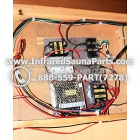 COMPLETE CONTROL POWER BOX 110V / 120V - COMPLETE CONTROL POWER BOX 110V / 120V LUX INFRARED SAUNA STYLE 1 14