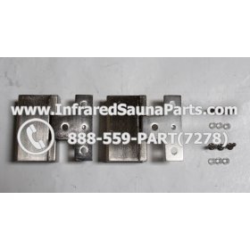 DOOR HINGES - GLASS DOOR HINGE STYLE 10 COMPLETE SET 10