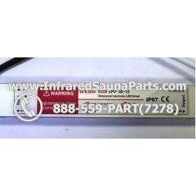 ADAPTERS / TRANSFORMERS - ADAPTERS TRANSFORMERS 110V /120V WEHO LPV-30-12 WATERPROOF 3