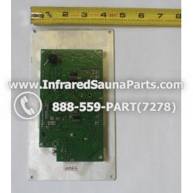 CIRCUIT BOARDS WITH  FACE PLATES - CIRCUIT BOARD WITH FACEPLATE 2P0050FDA0 FOR INFINITY INFRARED SAUNA MAIN 6