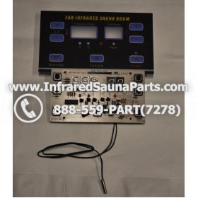 CIRCUIT BOARDS WITH  FACE PLATES - CIRCUIT BOARD WITH FACE PLATE SN-LEDT.PCSO7AL256 AND THERMO WIRE 1