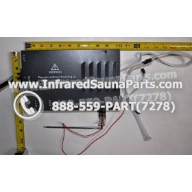COMPLETE CONTROL POWER BOX 220V / 240V - COMPLETE CONTROL POWER BOX 220V / 240V WITH 7 CIRCUIT BOARD PINS  6 FEMALE PLUGS SAUNAGEN INFRARED SAUNA 19