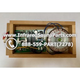  POWER BOARDS  - POWER BOARD SUNLIGHT SAUNA  WITH 120V TRANSFORMER 2