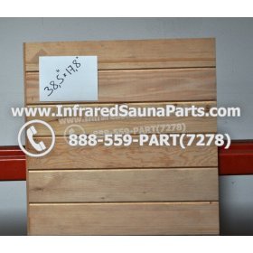 WOOD BENCHS + HEATERS - HEMLOCK WOOD BENCH ( 38.5" x 17.8" ) 3