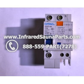 BREAKERS  - BREAKER CZWNC DZ47-63 / DZ47LE 5