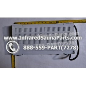 COMPLETE CONTROL POWER BOX WITH CONTROL PANEL - COMPLETE CONTROL POWER BOX JOSEN INFRARED SAUNA STYLE 1 WITH ONE CONTROL PANEL 3