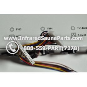 COMPLETE CONTROL POWER BOX WITH CONTROL PANEL - COMPLETE CONTROL POWER BOX IRONMAN INFRARED SAUNA STYLE 4 WITH ONE CONTROL PANEL 3