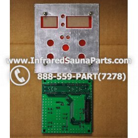 CIRCUIT BOARDS WITH  FACE PLATES - CIRCUIT BOARD WITH FACE PLATE WATERSTAR INFRARED SAUNA  06S064 6