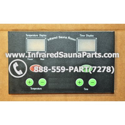 FACE PLATES - FACEPLATE FOR CIRCUIT BOARD VIDAL INFRARED SAUNA NYSN3DB F1.3 1