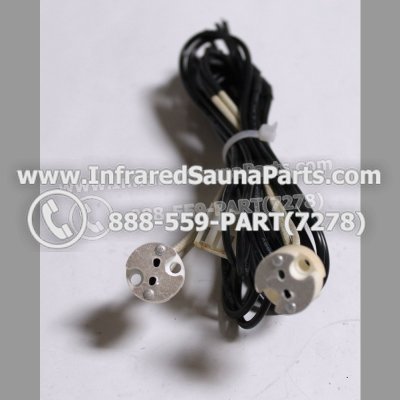 CONNECTION WIRES - CONNECTION WIRE LIGHT WIRING - HARNESS WITH 2 INPUTS STYLE 1 1