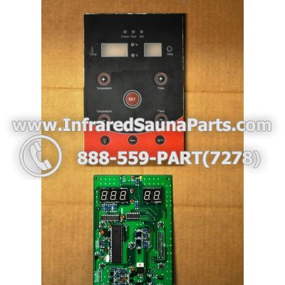CIRCUIT BOARDS WITH  FACE PLATES - CIRCUIT BOARD WITH FACE PLATE 06S084 1