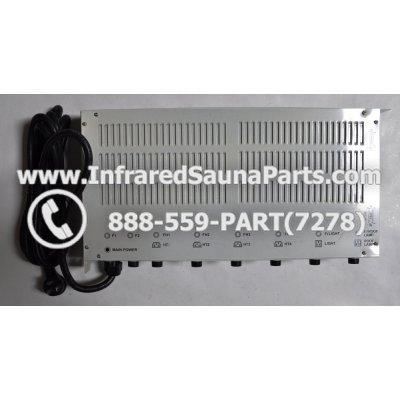 COMPLETE CONTROL POWER BOX 220V / 240V - COMPLETE CONTROL POWER BOX 220V / 240V MASTERSAUNA INFRARED SAUNA STYLE 4 1