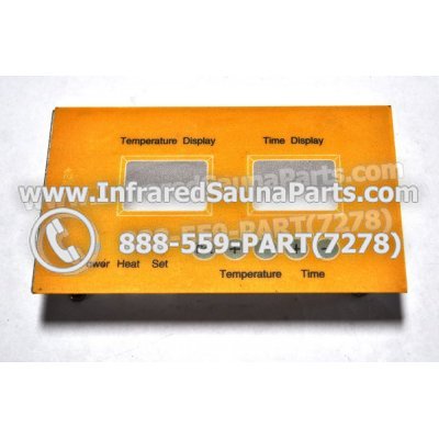 CIRCUIT BOARDS WITH  FACE PLATES - CIRCUIT BOARD WITH FACEPLATE LUX INFRARED SAUNA 06S10196 1